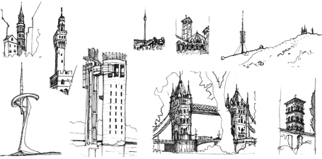 towers